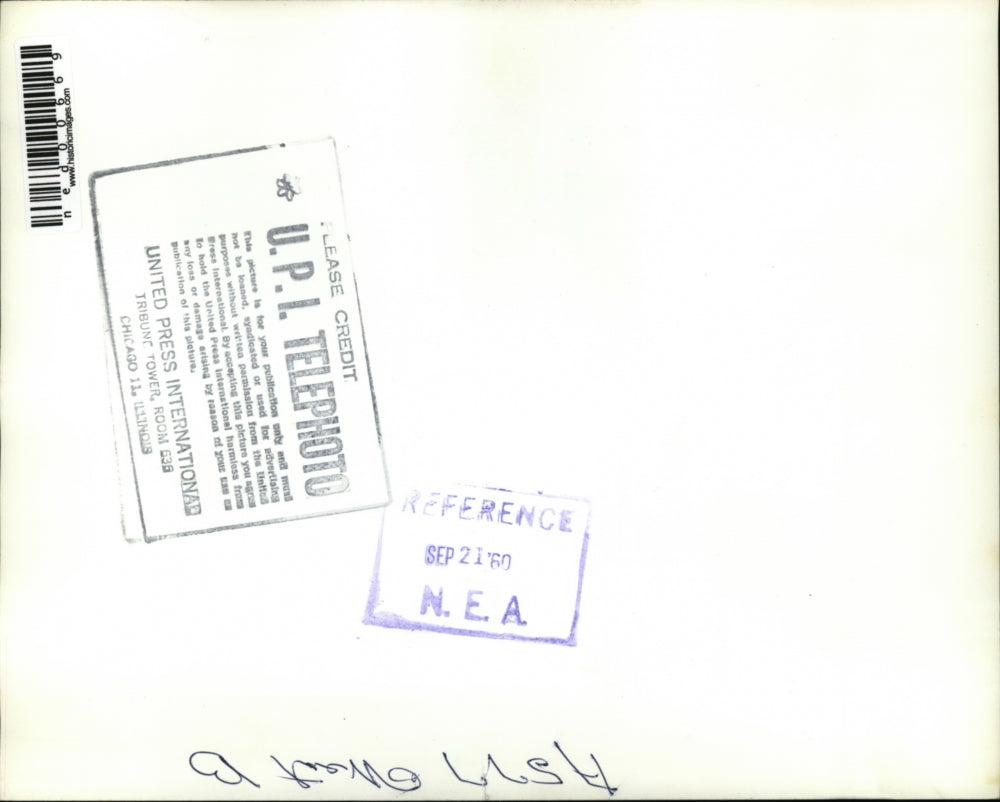 1960 Press Photo Berlin's Lord Mayor Willy Brant gives speech