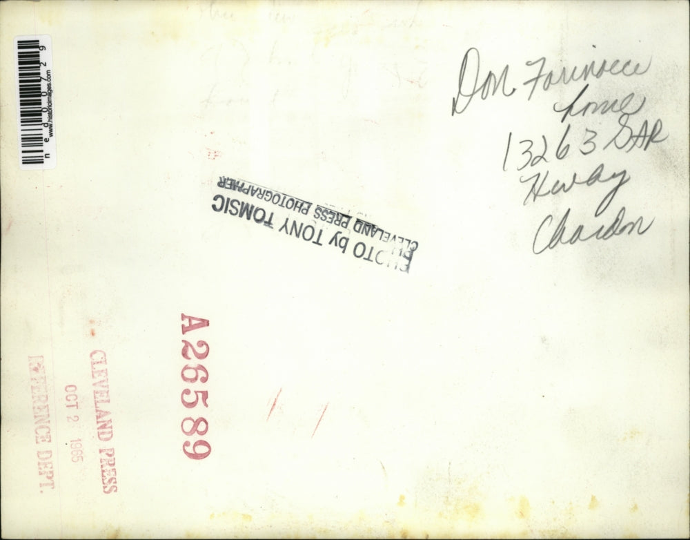 1965 Press Photo Don Forinsece home in Hway Chardon