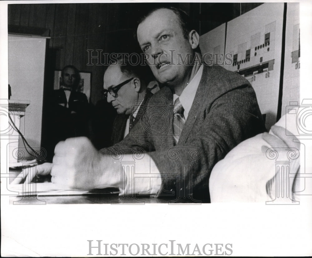 1970 Press Photo Boston Dr John Knowles & Dr Andrew Sackett
