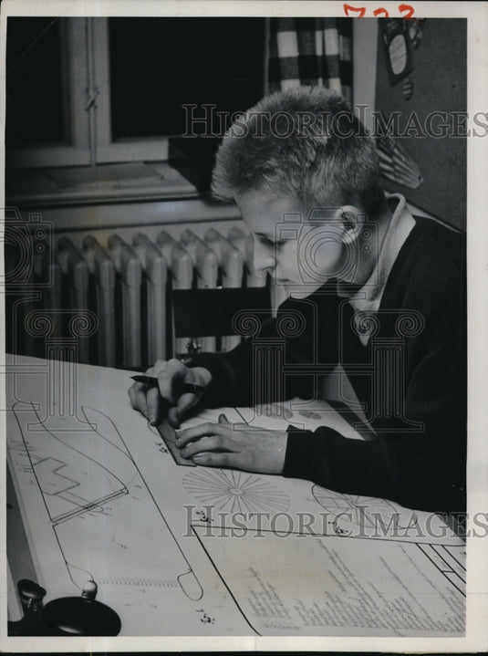 1962 Press Photo Hans Maresk Moller of Copenhagen Denmark