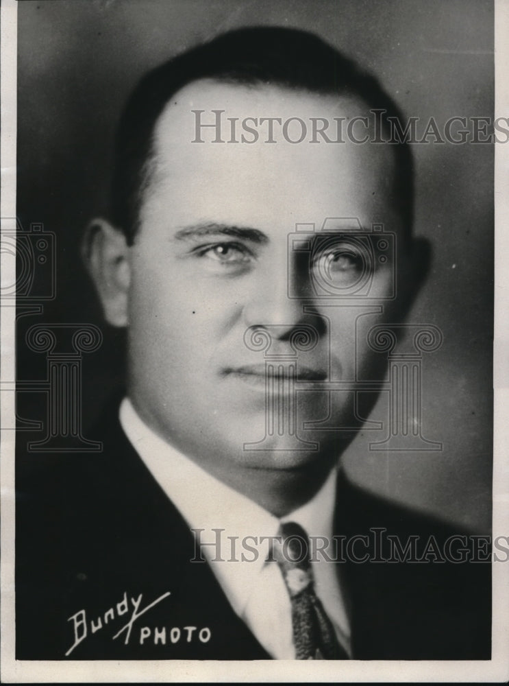 1933 Press Photo "Student kills flyer, self" Lehman Nelson