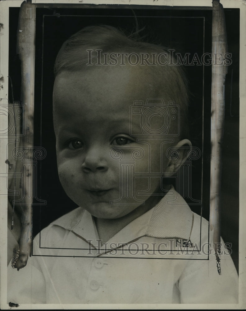 1929 Press Photo Ralph Anderson age 16 months of Milwaukee Wis