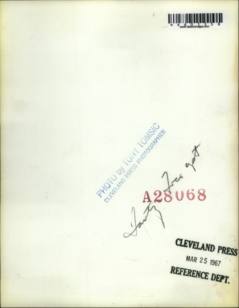 1967 Press Photo A pice of decorative statuary at a house - ned01358