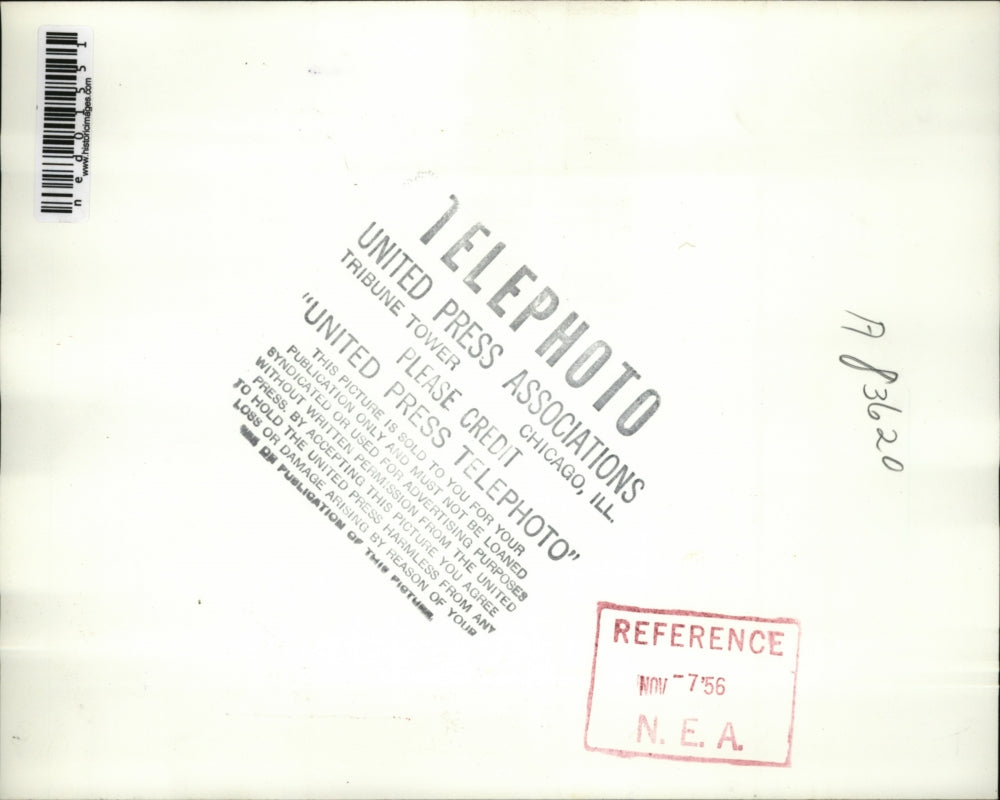 1956 Press Photo Georgi Zarubin confers with Arkady Sebolev and Peter Kos