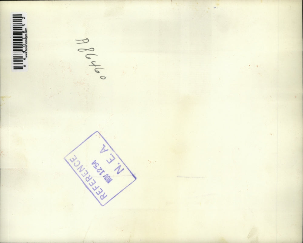 1954 Press Photo Sidney, a National Security Agency former employee is arrested