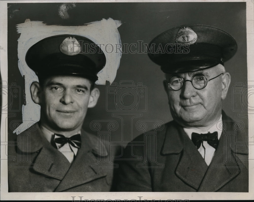 1935 Press Photo James M Lynch and W.H. Cuyler