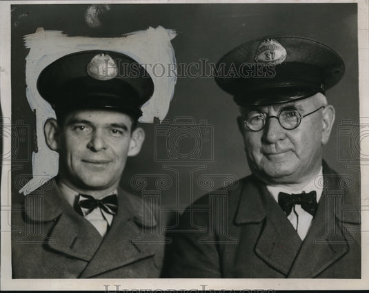 1935 Press Photo James M Lynch and W.H. Cuyler