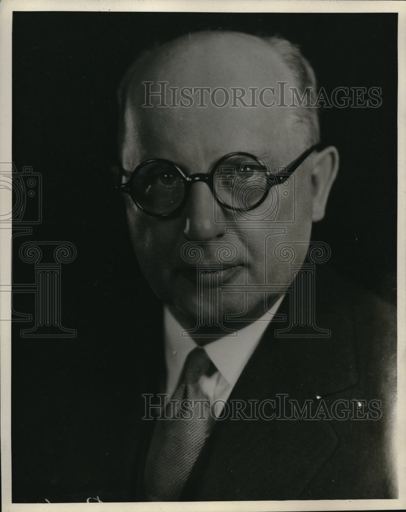 1929 Press Photo Carl R. Lee, former Vice Pres of Central Nat'l Bank