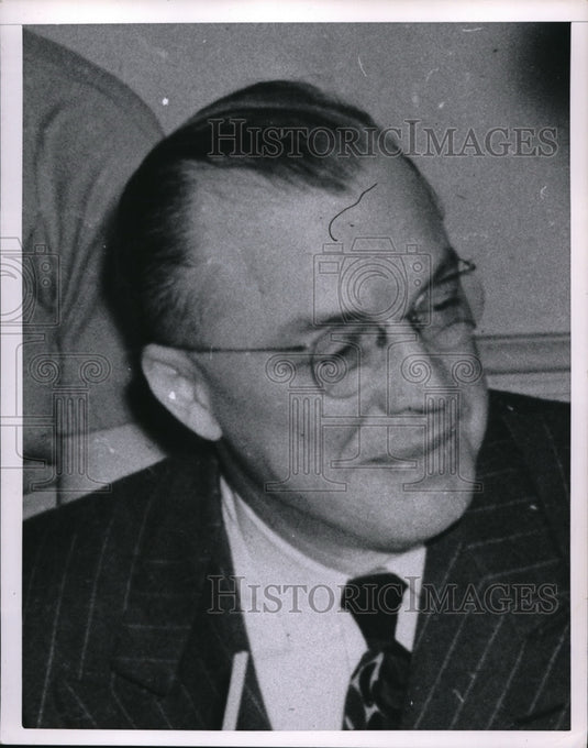 1953 Press Photo Milton Eisenhower