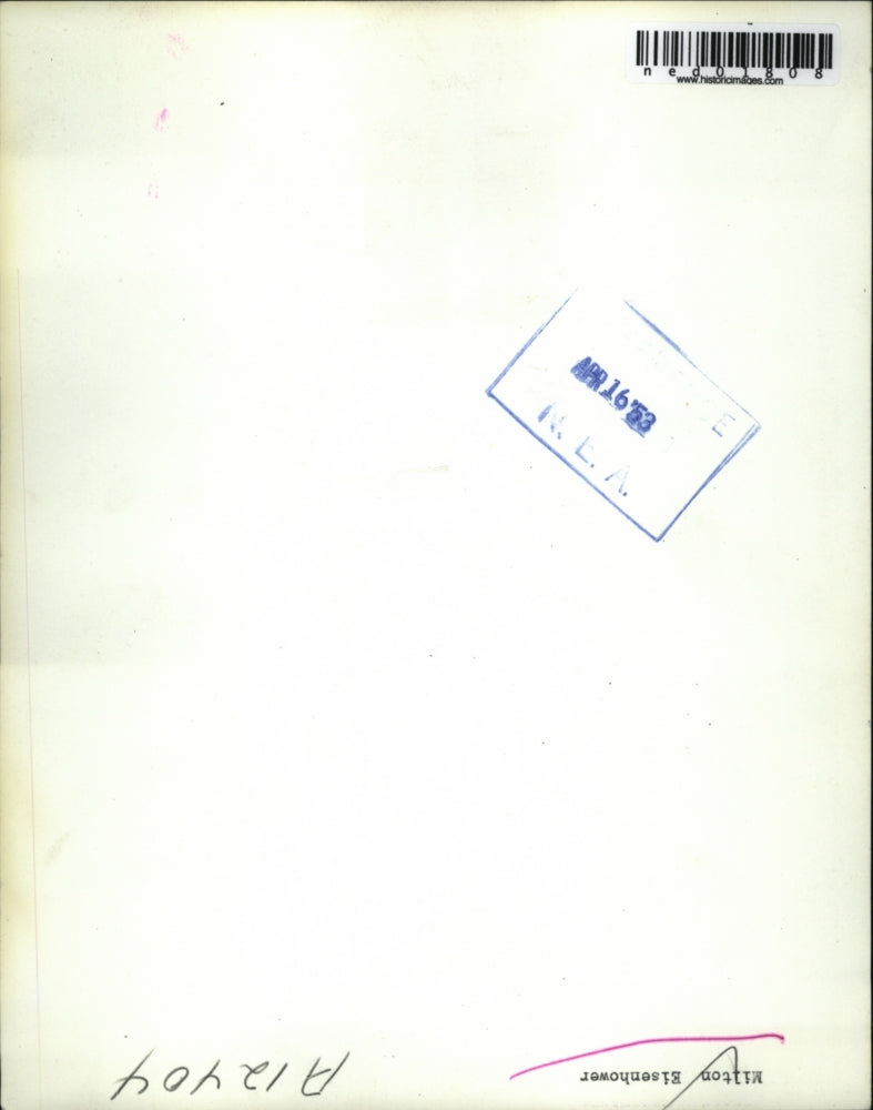 1953 Press Photo Milton Eisenhower