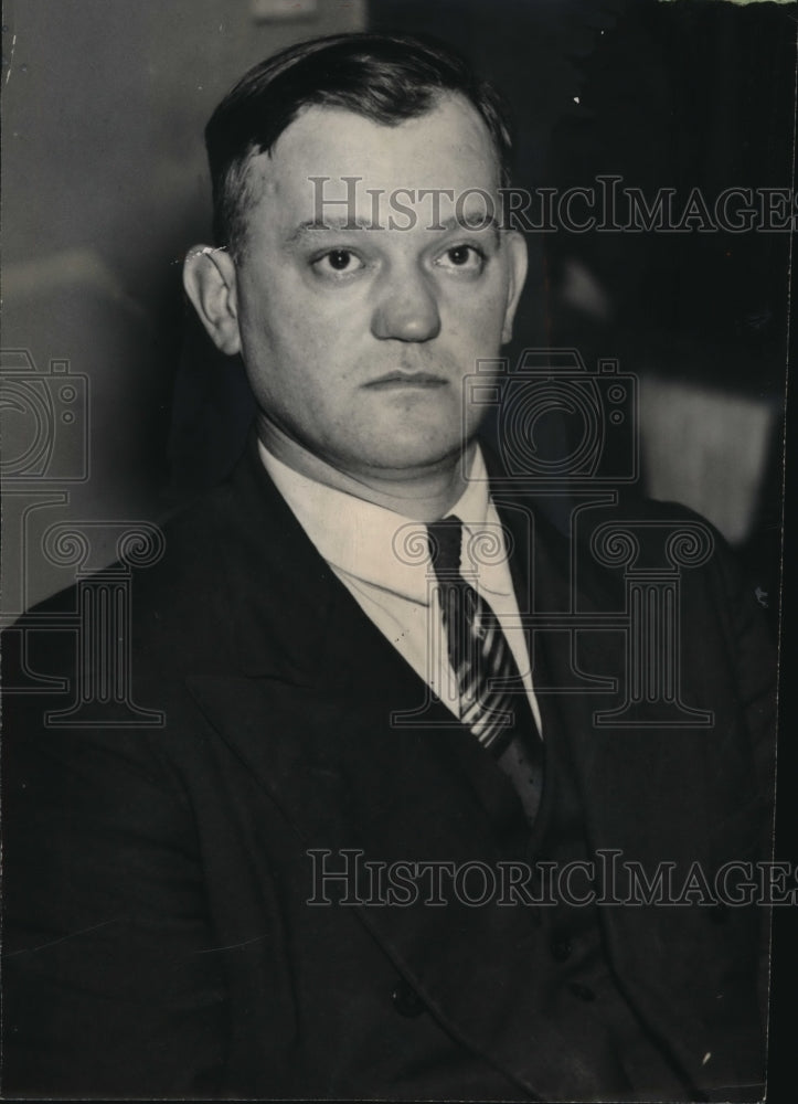 1938 Press Photo Pittsburgh Pa Matthew Patkush at murder trial killed wife