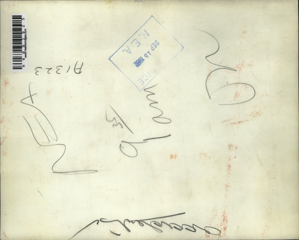 1952 Press Photo Madison Wis J Hemberrey checked by doc after falling out of car