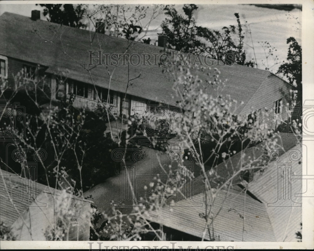 1940 Press Photo Seattle Wash air view of typical home models