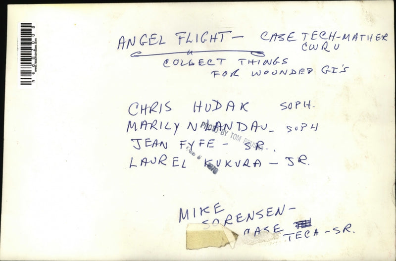 Load image into Gallery viewer, Press Photo Chris Hudak, M Landau, Jean Fyfe, L Kvkvra, M Sorenson
