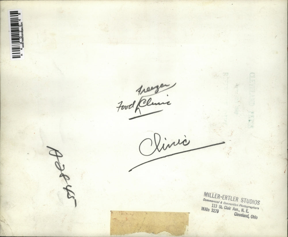 1940 Press Photo Food Freezer Clinic Class in Progress