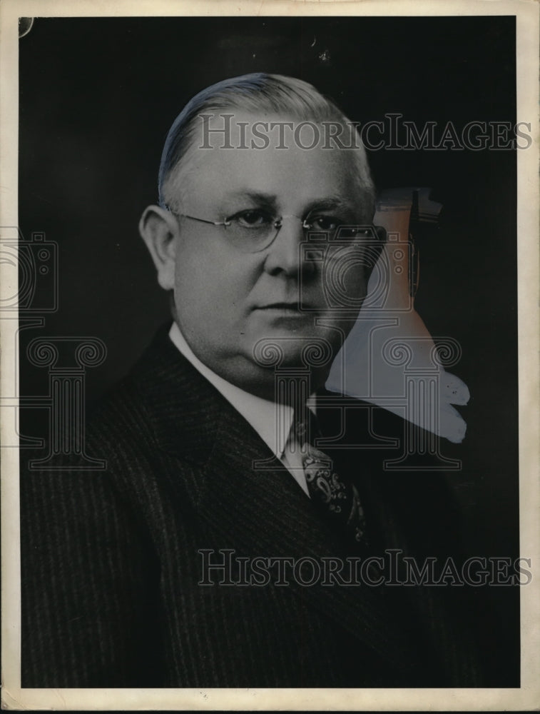 1940 Press Photo Rev O Zuilling of St Lukes Evangelical & Reformed Church