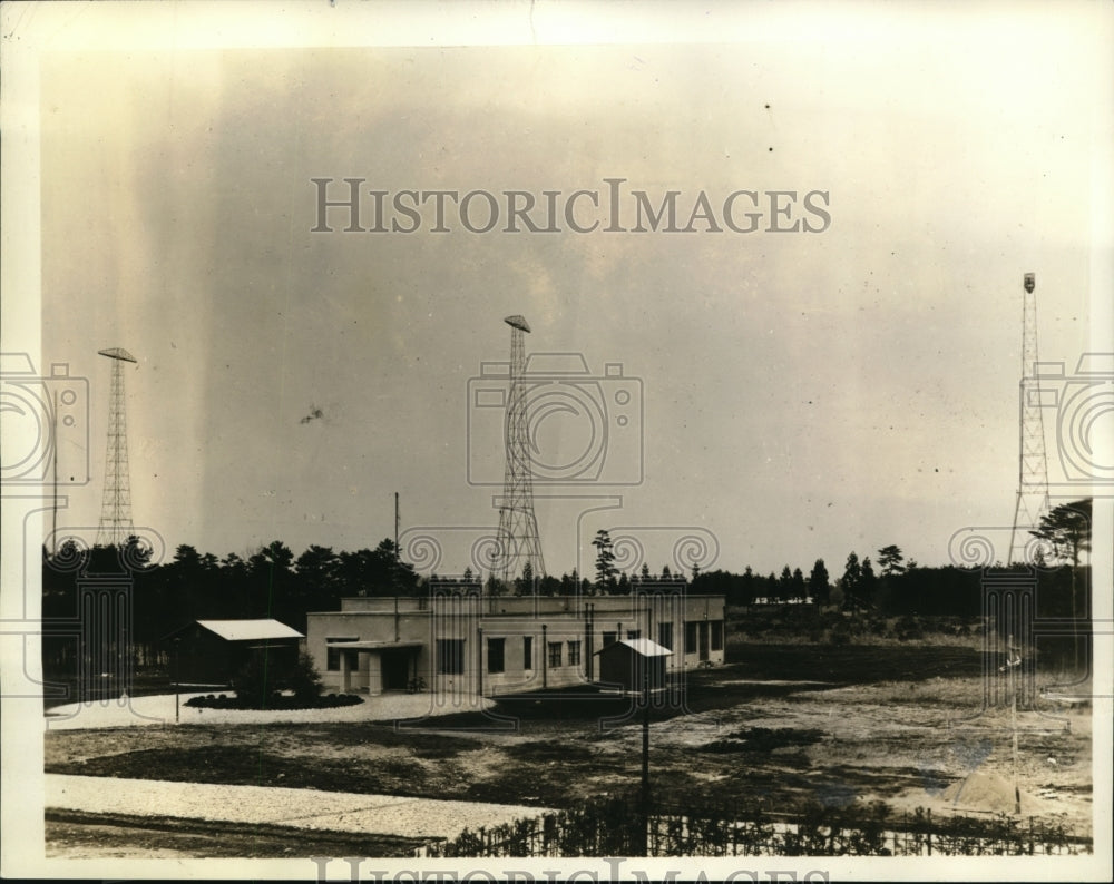 1934 Press Photo Long Distance cannot stop U.S. and Japan to communicate