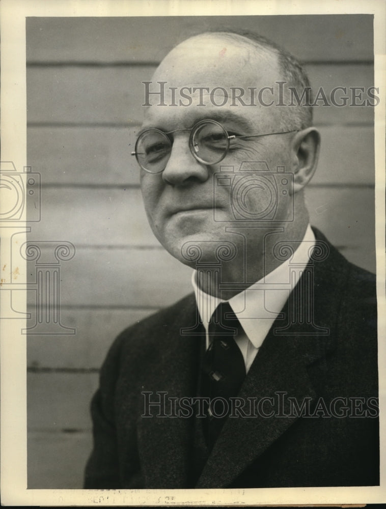 1931 Press Photo Dr. Lambert leaving San Francisco on the Matson Liner Sonoma