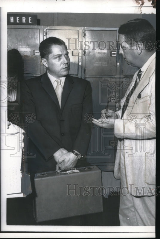 1957 Press Photo Hoffa will attend a federal court for a pretrial to his case