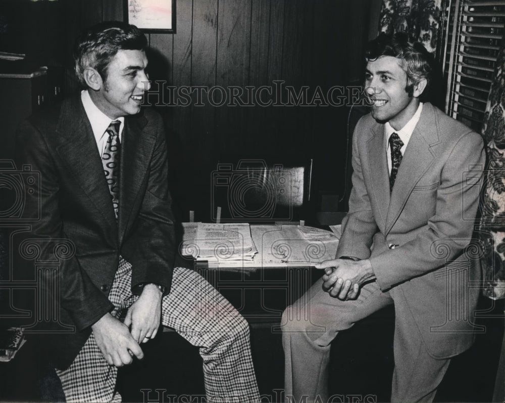 Press Photo Jack Sleek and David Enderle