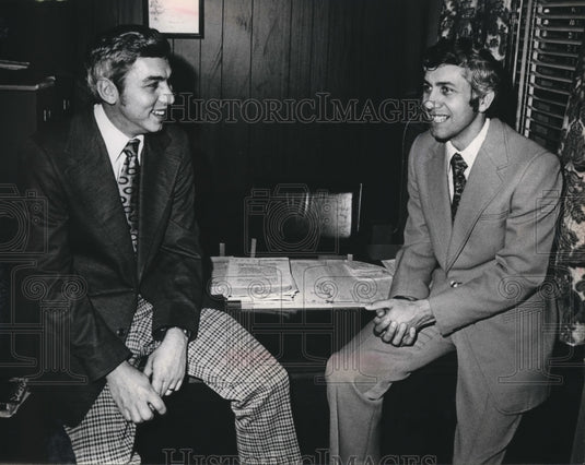 Press Photo Jack Sleek and David Enderle