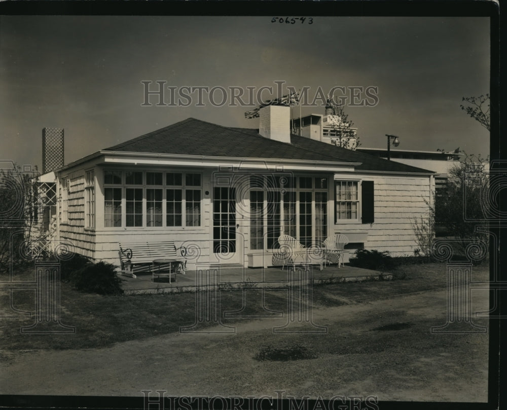 1939 Press Photo The double duty house designed by Henry Churchill