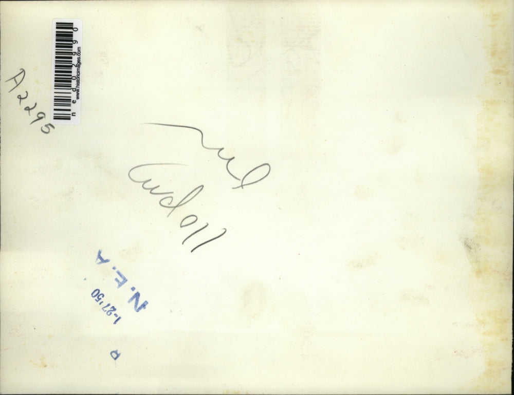 1950 Press Photo At the Lake Winnebago after an ice cracked