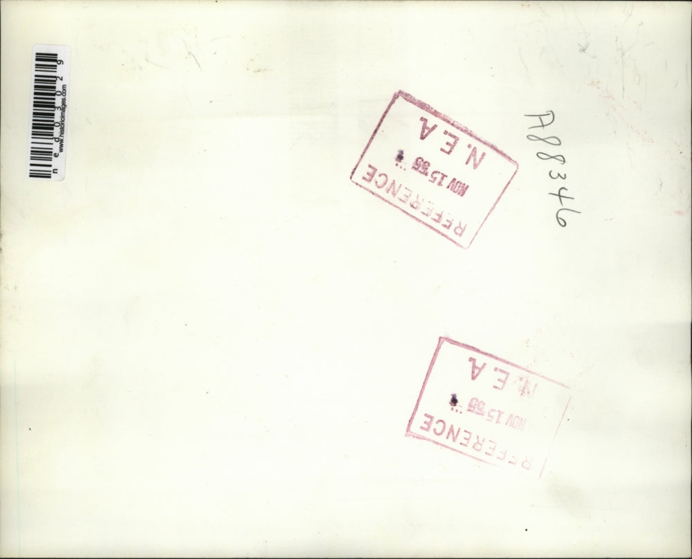 1955 Press Photo Leonard Vonoskey was pointed by the robbery victim Kamalick