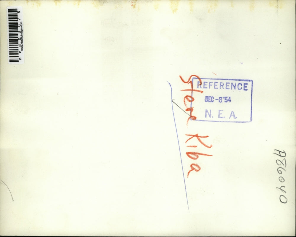 1954 Press Photo Steve Kiba - ned03078