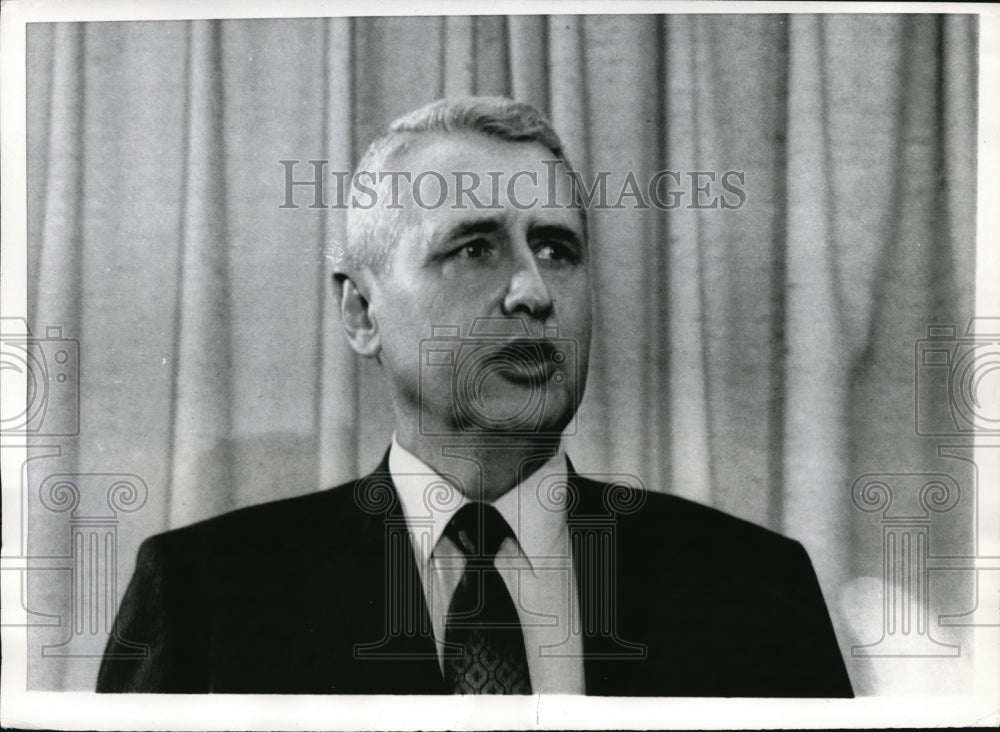 1969 Press Photo LA Calif Ed M Davis Chief of Police