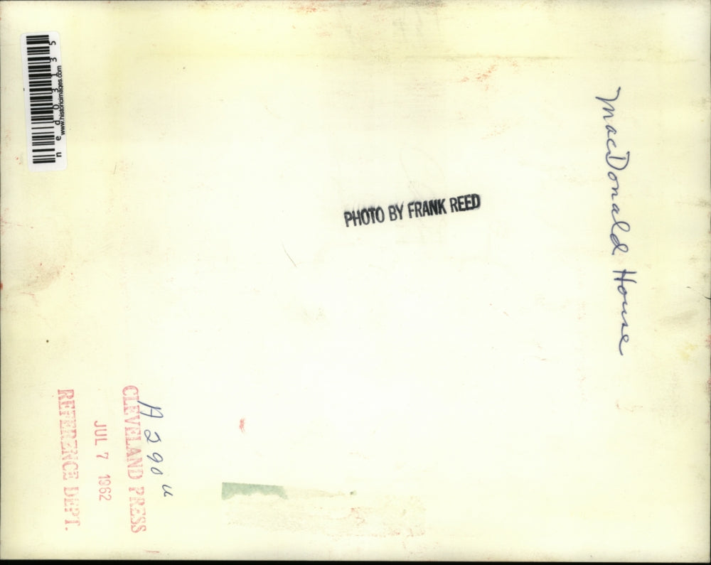 1962 Press Photo The medical staffs at the Mac Donald House