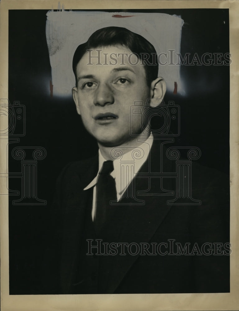 1934 Press Photo Mr Marcus Silverman