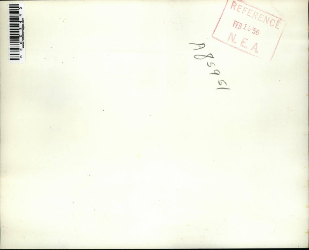 1956 Press Photo Minneapolis MN Pamela Schmidt for NAtl Heart Fund valentine