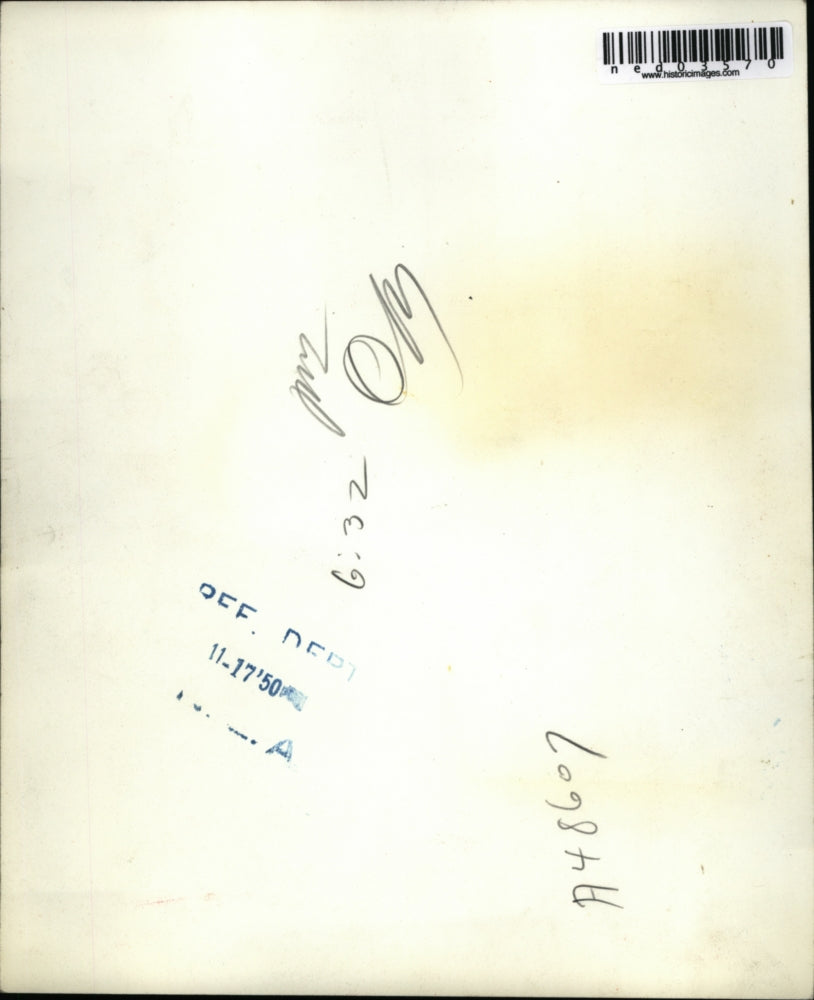 1950 Press Photo Soviet Foreign Minister Andrei Vishinsky in Wash DC