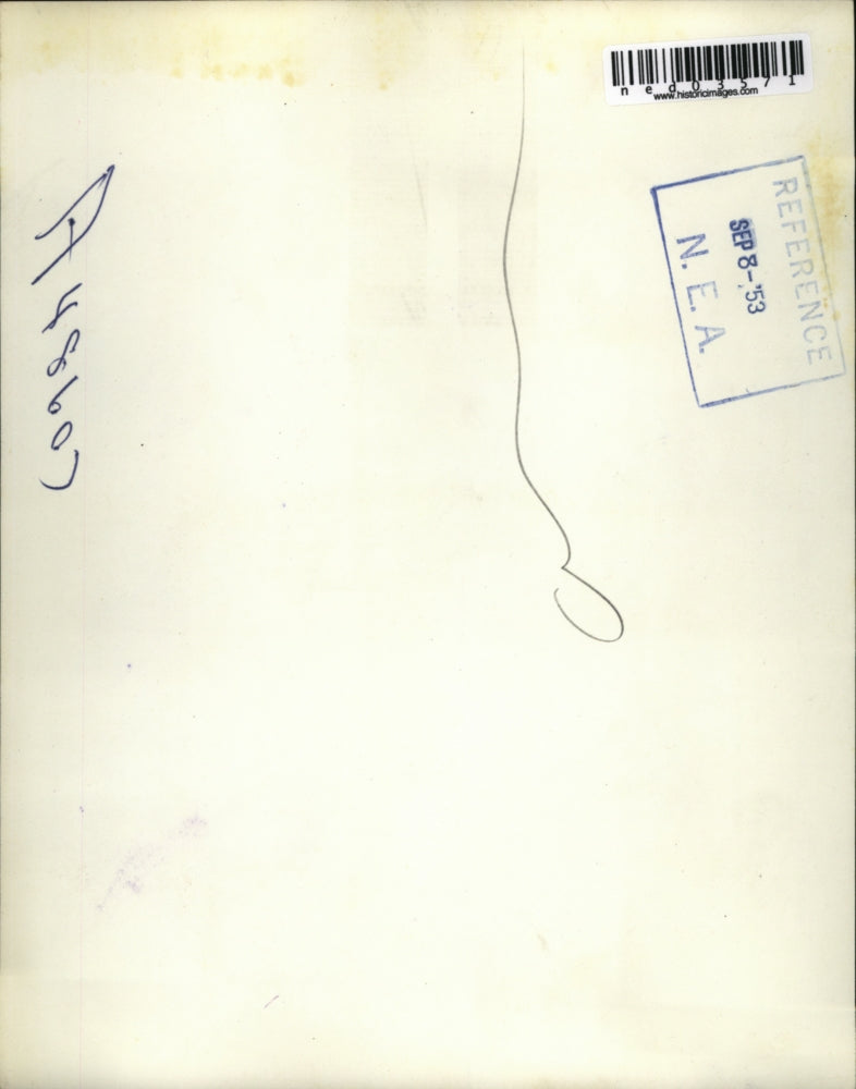 1953 Press PhotoSoviet Foreign Minister Andrei Vishinsky at the UN in NYWash DC