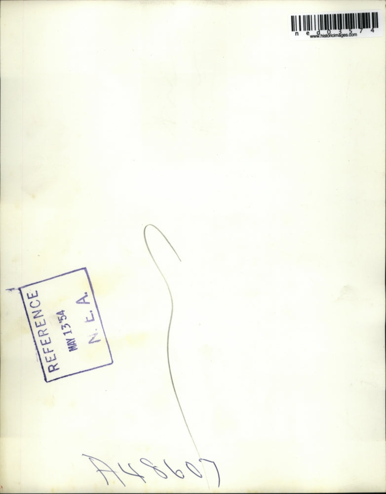 1954 Press Photo Soviet Foreign Minister Andrei Vishinsky in NYC with others