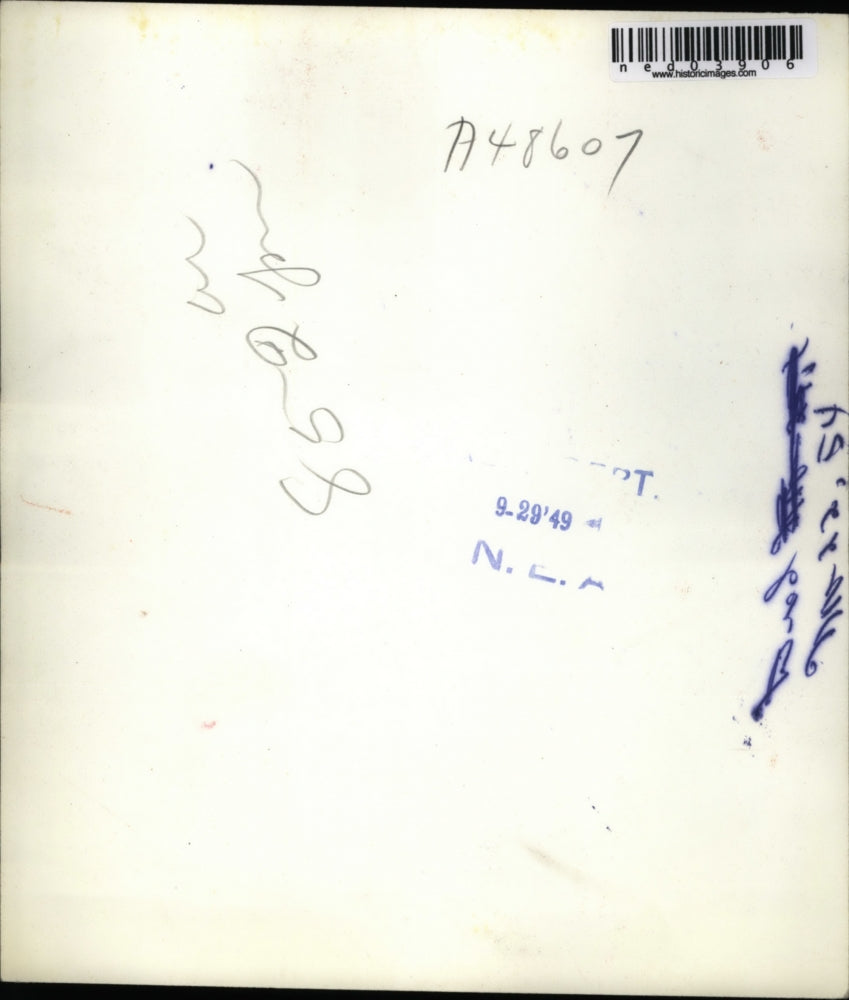 1949 Press Photo Soviet Foreign Minister Andrei Vishinsky votes - ned03906