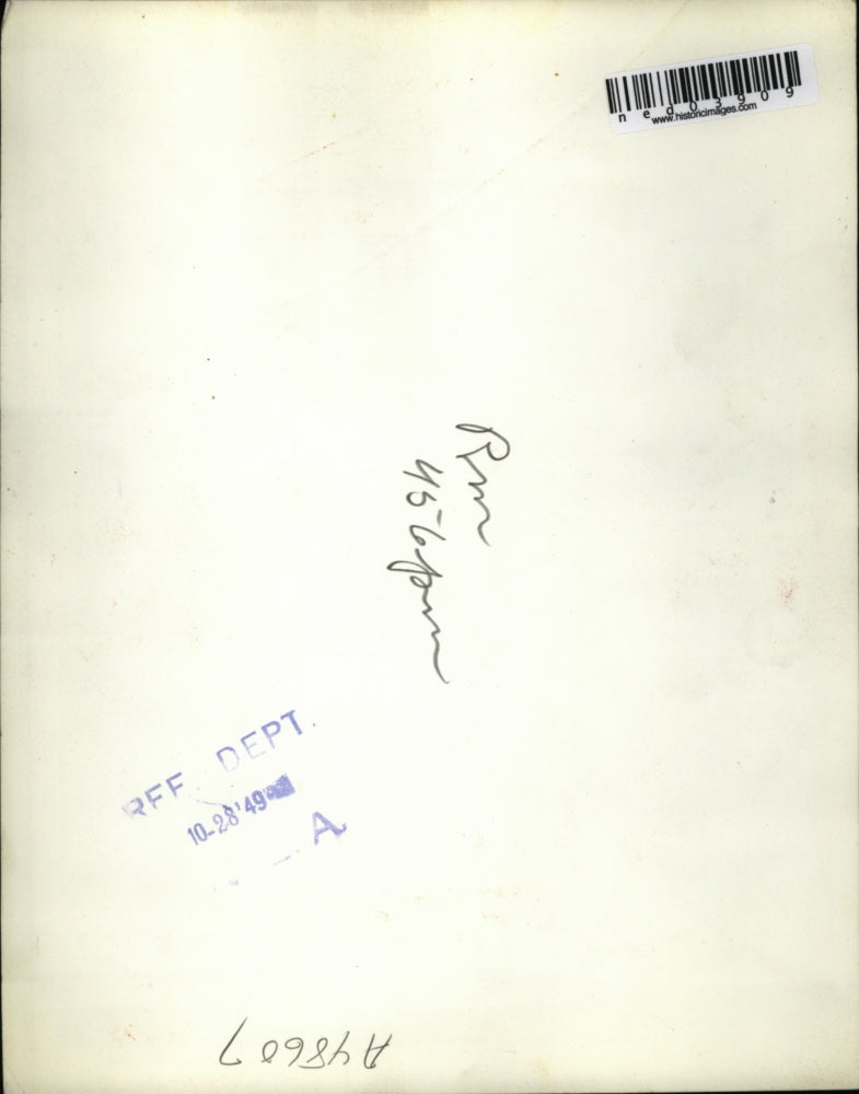 1949 Press Photo Flushing NY Soviet Foreign Minister Andrei Vishinsky