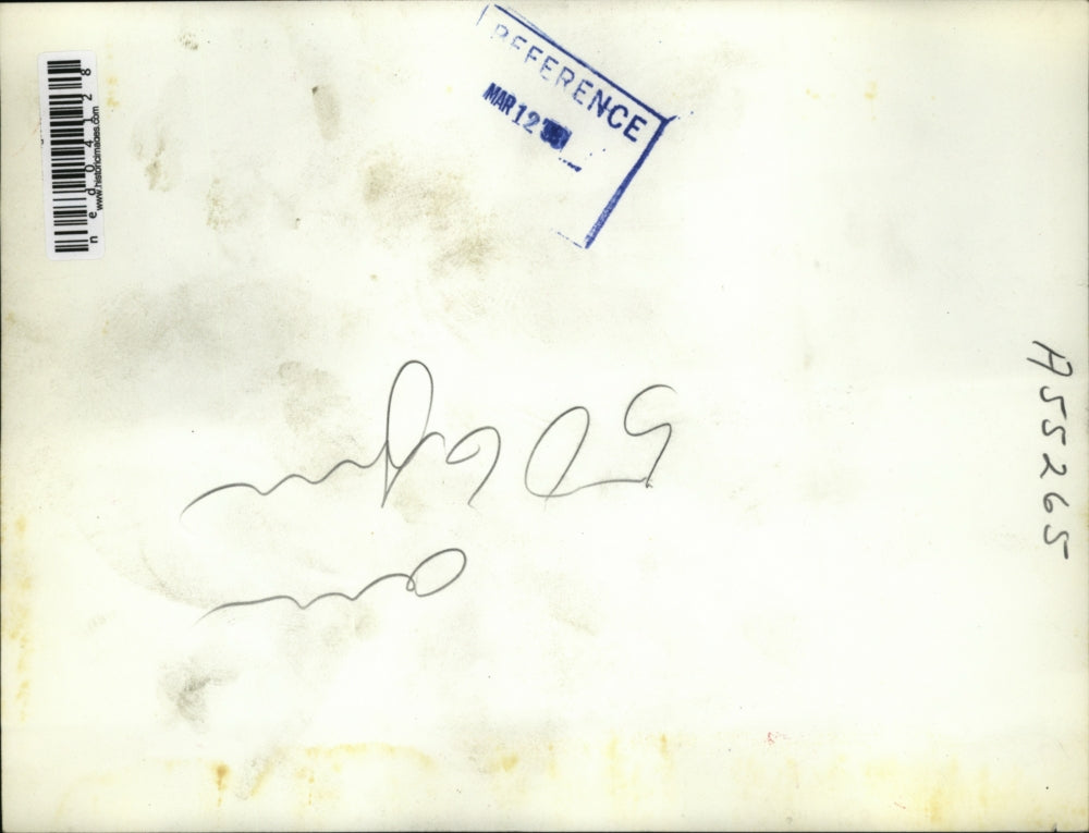 Press Photo Gen James Van Fleat and Sen Richard Russell at the army Committee