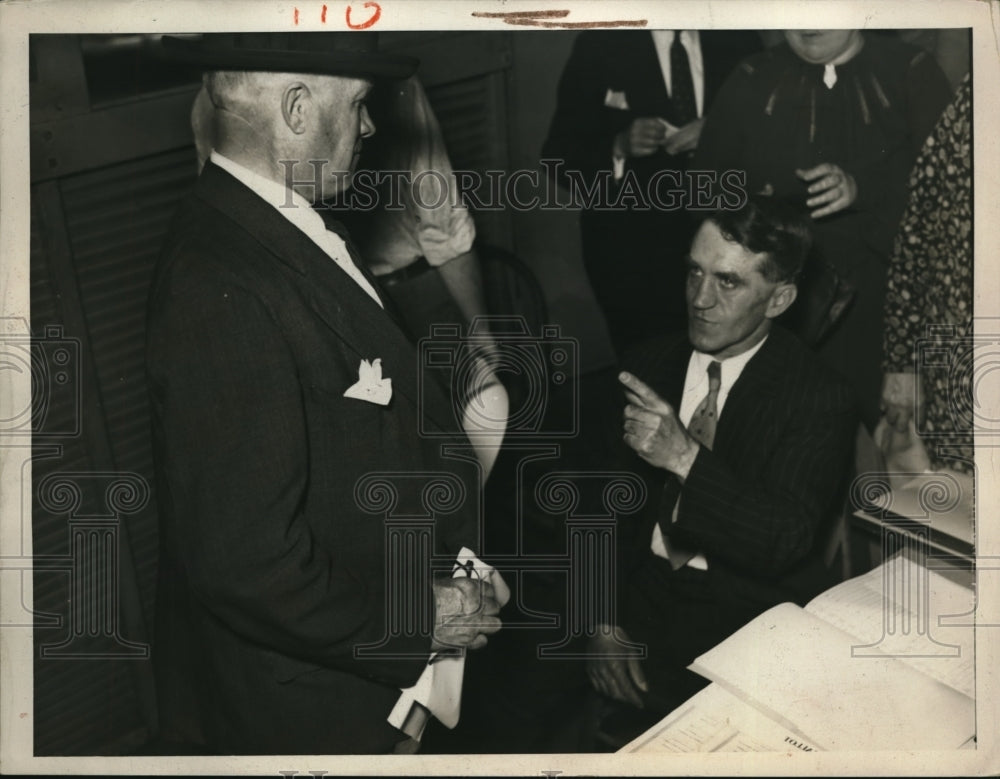 1936 Press Photo Alfred Pincombs challenger in Ward 31 political race