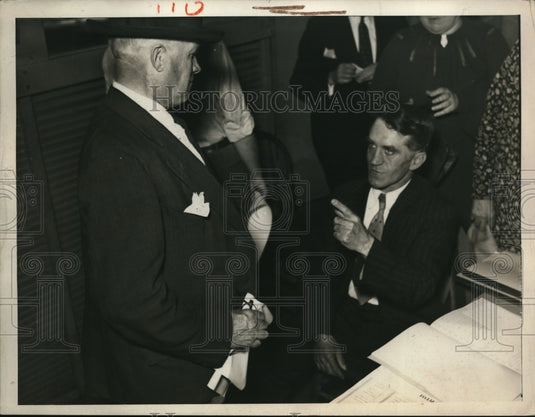 1936 Press Photo Alfred Pincombs challenger in Ward 31 political race