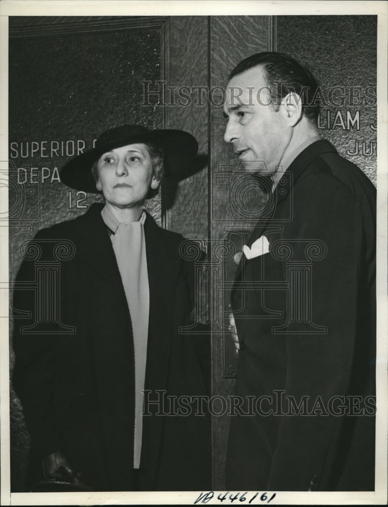 1938 Media Photo The former husbands of Ruth Roland were fighting in court