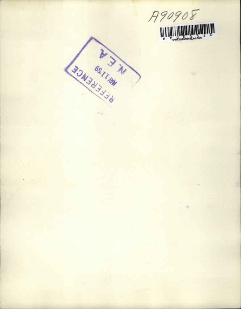 1959 Press Photo Rt Rev Richard S Emrich Diocese Bishop of Michigan