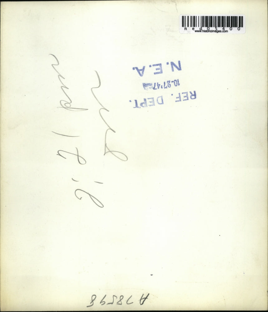 1947 Media Photo Wash DC House Un American Activities Comm Ruth Fischer