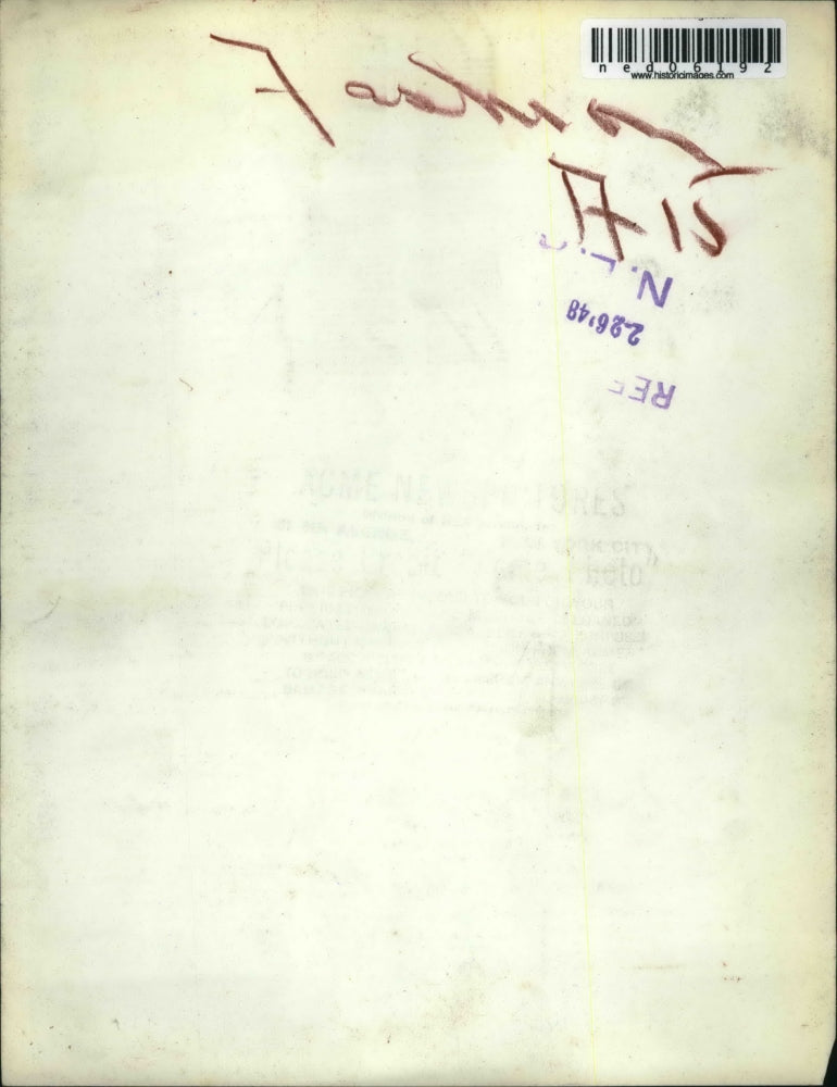 1948 Press Photo Fashion