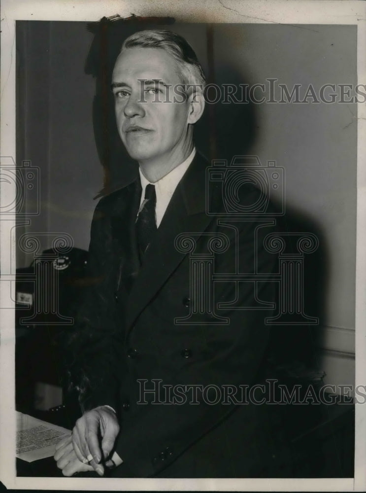 1940 Press Photo William C Browder Communist Party Official