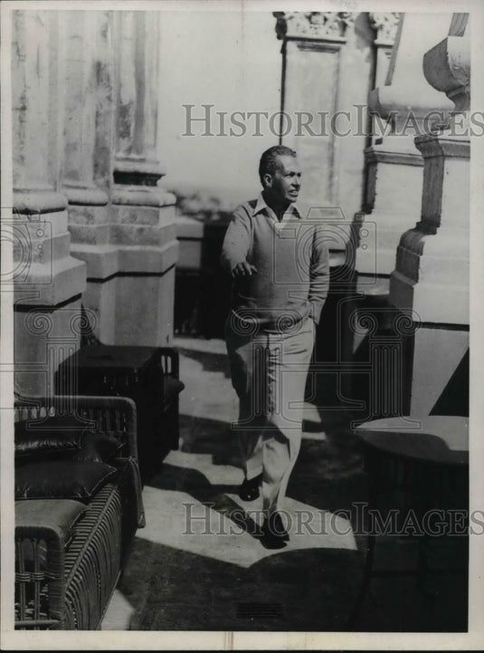 1932 Media Photo Cornelius Vandrebilt Jr. magazien and newspaper writer
