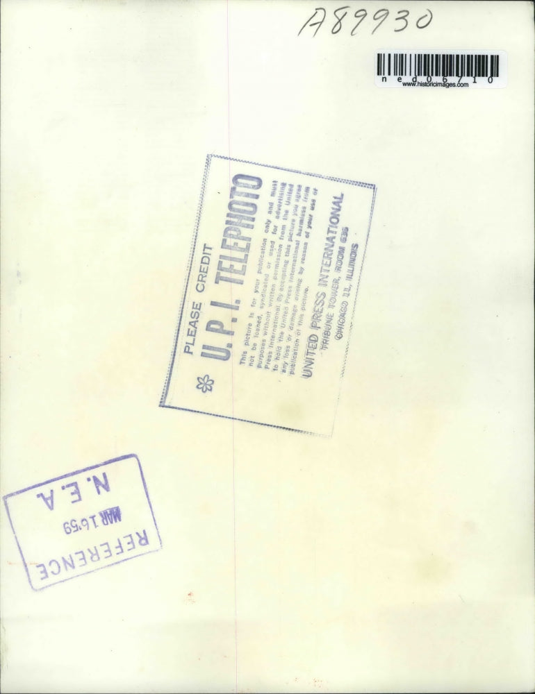 1959 Press Photo Pianist Van Cliburn had minor finger operation at the hospital