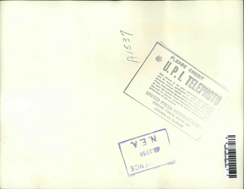 1959 Press Photo Wash DC Sculpyure for State Dept bldg by Marshall Fredericks