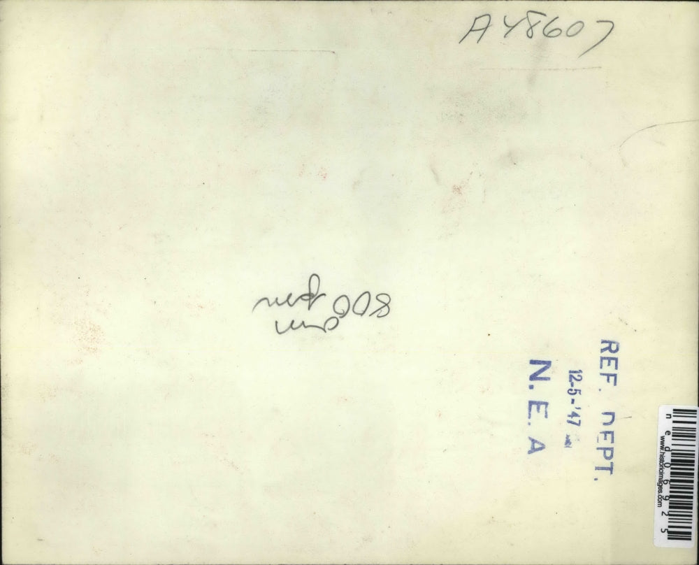 1947 Press Photo Flushing NY Sovier Andrei Vishinsky & Ulranian D Manuilsky